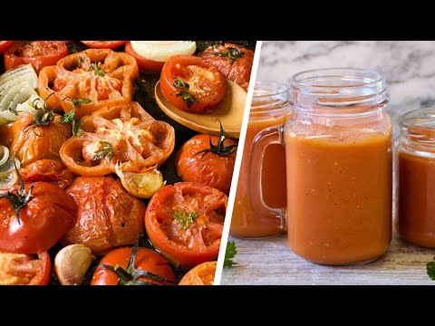 Receta de salsa de tomates asados