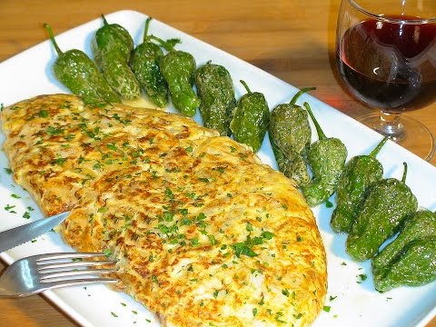 Deliciosa Receta de Tortilla de Bacalao y Pimiento Verde