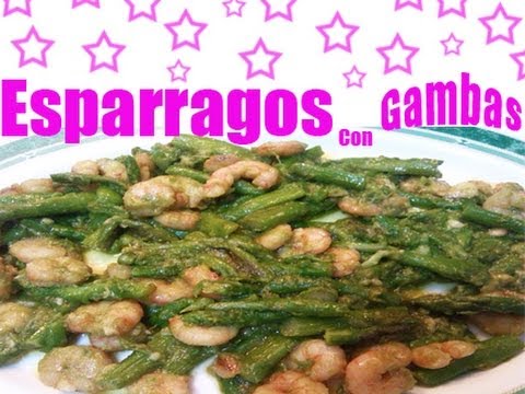 Deliciosa Receta de Salteado de Espárragos y Gambas
