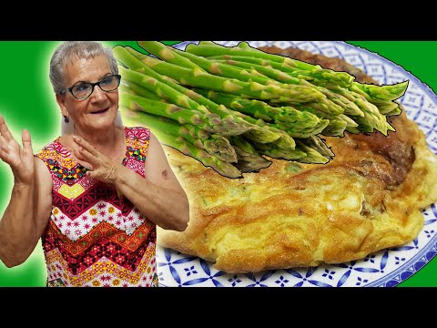 Deliciosa receta de tortilla con espárragos verdes frescos