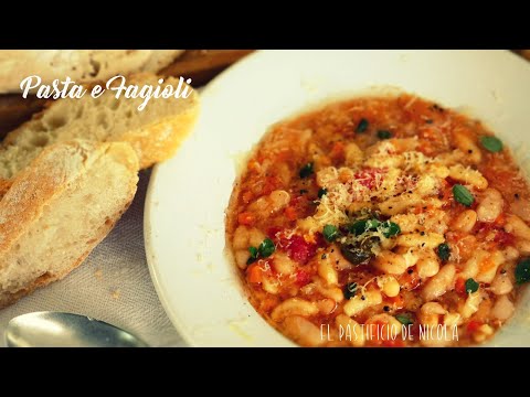 Sopa de Frijoles con Pasta: Una Deliciosa Receta para Disfrutar