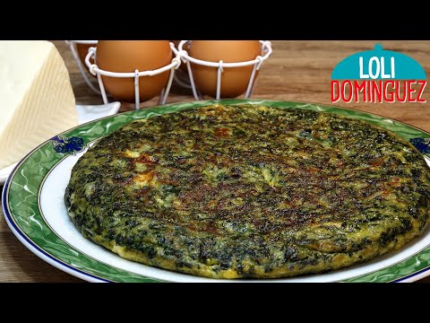 Deliciosa Receta de Tortilla de Espinacas y Queso de Cabra