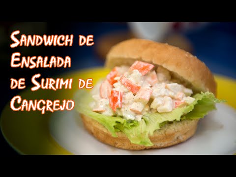 Deliciosa Receta de Sandwich de Cangrejo y Gambas