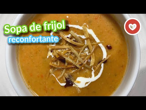 Deliciosa Receta de Sopa de Frijoles Mexicanos