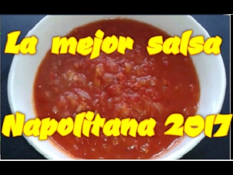 Receta de salsa para milanesa napolitana