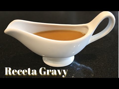 Receta de salsa gravy