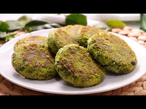 Cocina Recetas Fáciles: Tortitas de Espinacas y Champiñones