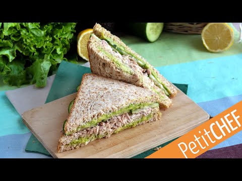 Deliciosa Receta de Sandwich de Aguacate y Atún