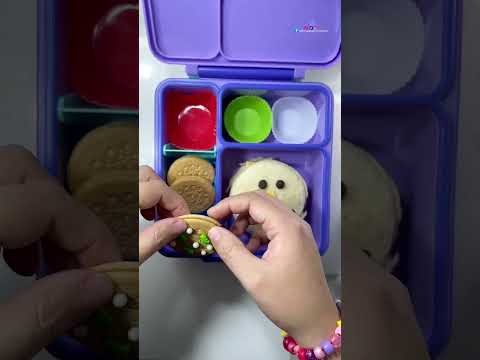 Receta de sandwich con forma de muñeco de nieve fácil