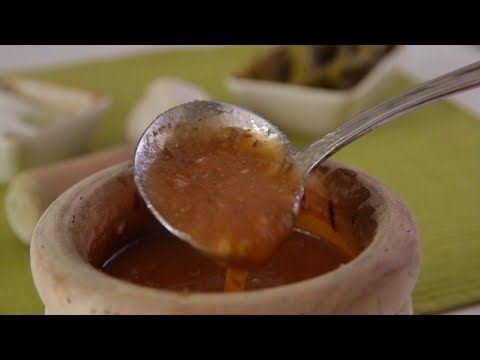Receta de salsa de tomate y oliva con ajo